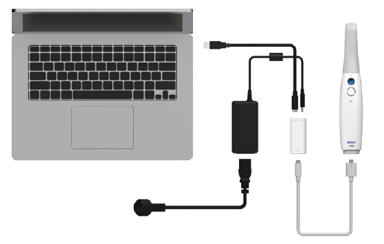 Connection overview Medit i700