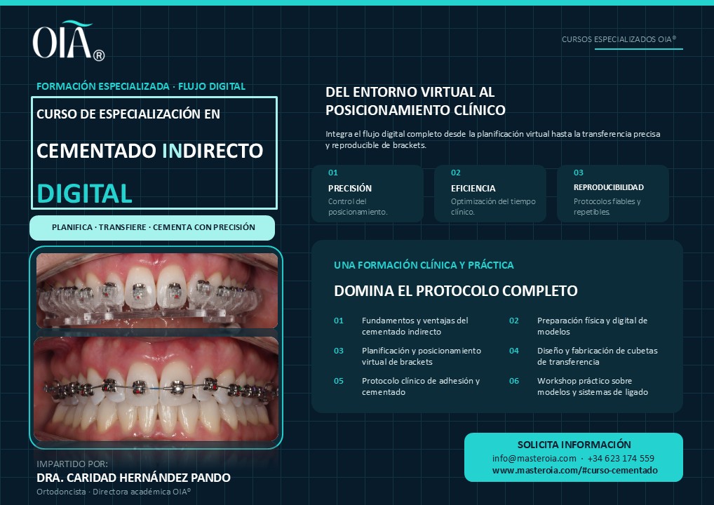 Curso de Cementado Indirecto Digital — Dra. Caridad Hernández Pando | Cursos OIA®